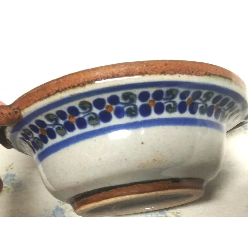 Teresa Duran Xochiquetzal Pottery Bowl Mexico Small Snack Salsa Dessert Berry EC